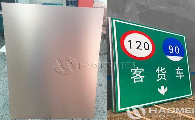 anodized aluminum sheet for traffic sign